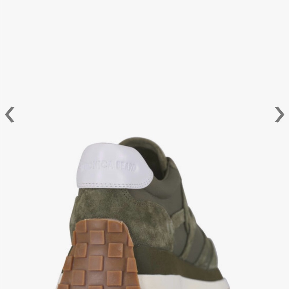 *Never Worn* Veronica Beard Stone Army Valentina Nylon Sneakers - Picture 3 of 3